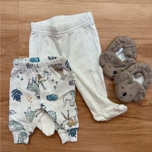 Preemie Pants & Slippers Bundle